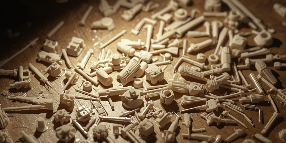 Kleine Resin-Bits mit großem Detailgrad – 3D-Druck für Modellbau & Tabletop