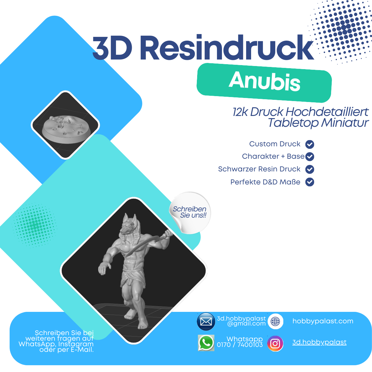 Beastfolk Charakter Miniatur – D&D & Tabletop