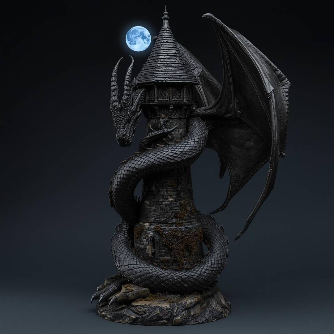 XXL Modell – Hochdetaillierte Resin-Figur (40 x 40 cm)