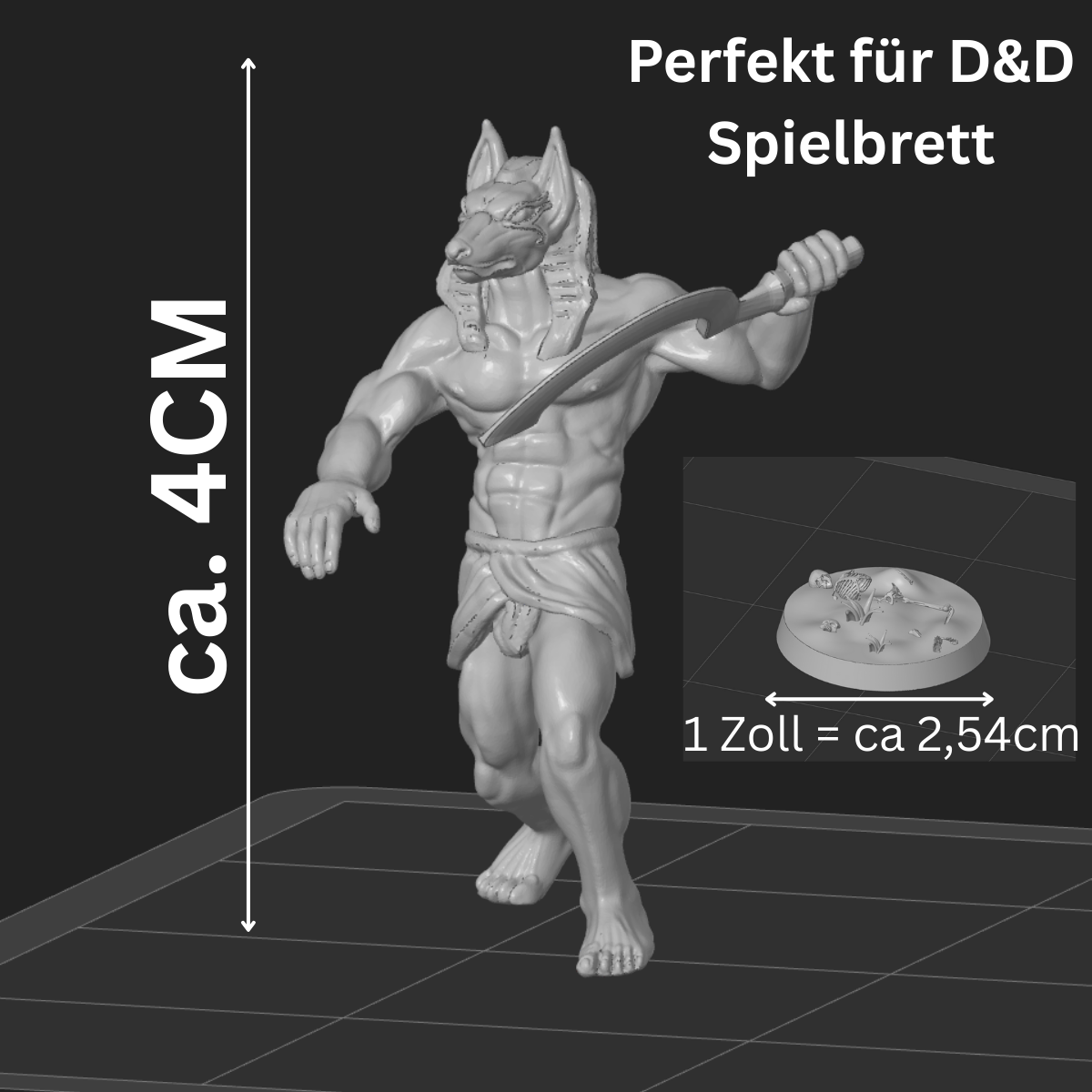 Beastfolk Charakter Miniatur – D&D & Tabletop