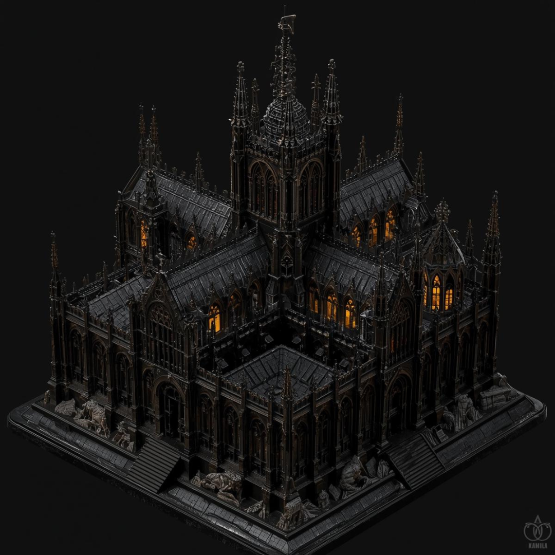 XXL Modell – Hochdetaillierte Resin-Figur (40 x 40 cm)