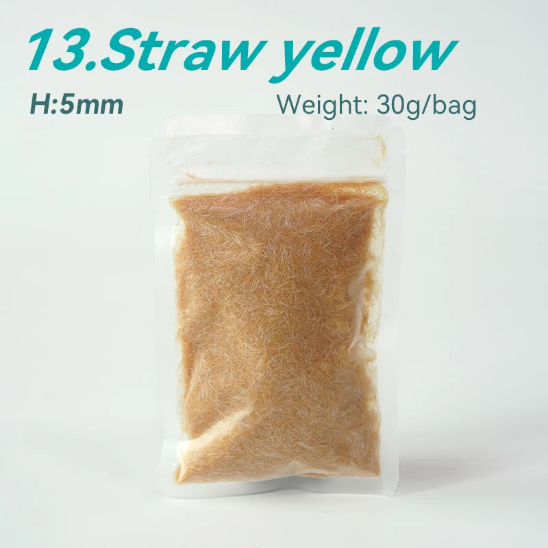 5 mm Mini Statischgras-Flockpulver für Dioramen, Modellbau & Miniaturlandschaften