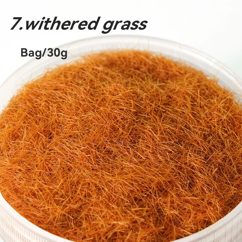 5 mm Mini Statischgras-Flockpulver für Dioramen, Modellbau & Miniaturlandschaften