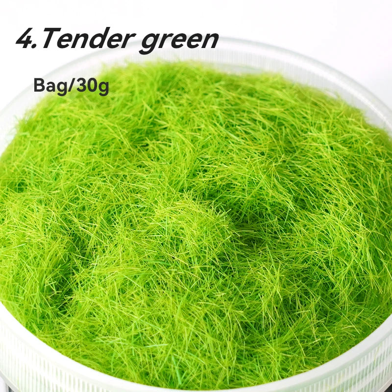 5 mm Mini Statischgras-Flockpulver für Dioramen, Modellbau & Miniaturlandschaften