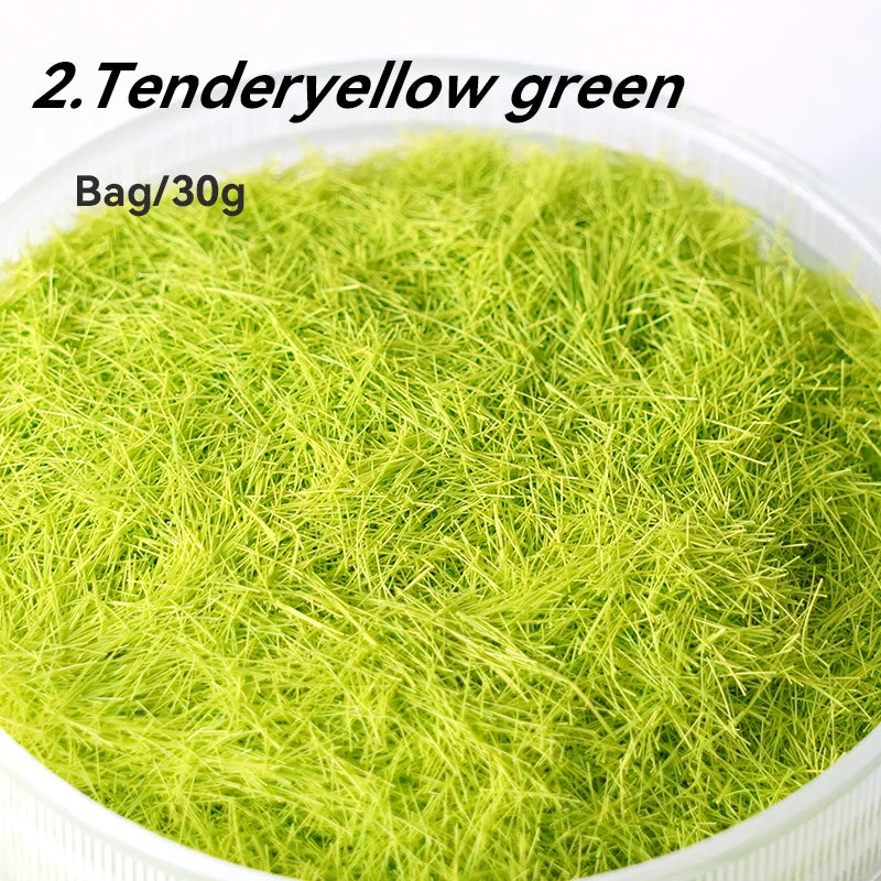 5 mm Mini Statischgras-Flockpulver für Dioramen, Modellbau & Miniaturlandschaften