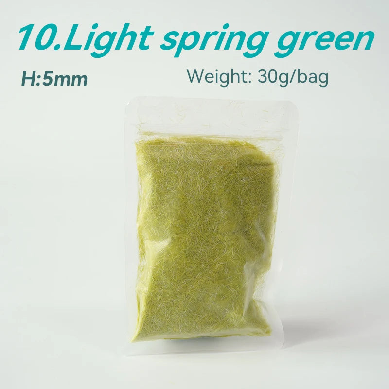 5 mm Mini Statischgras-Flockpulver für Dioramen, Modellbau & Miniaturlandschaften