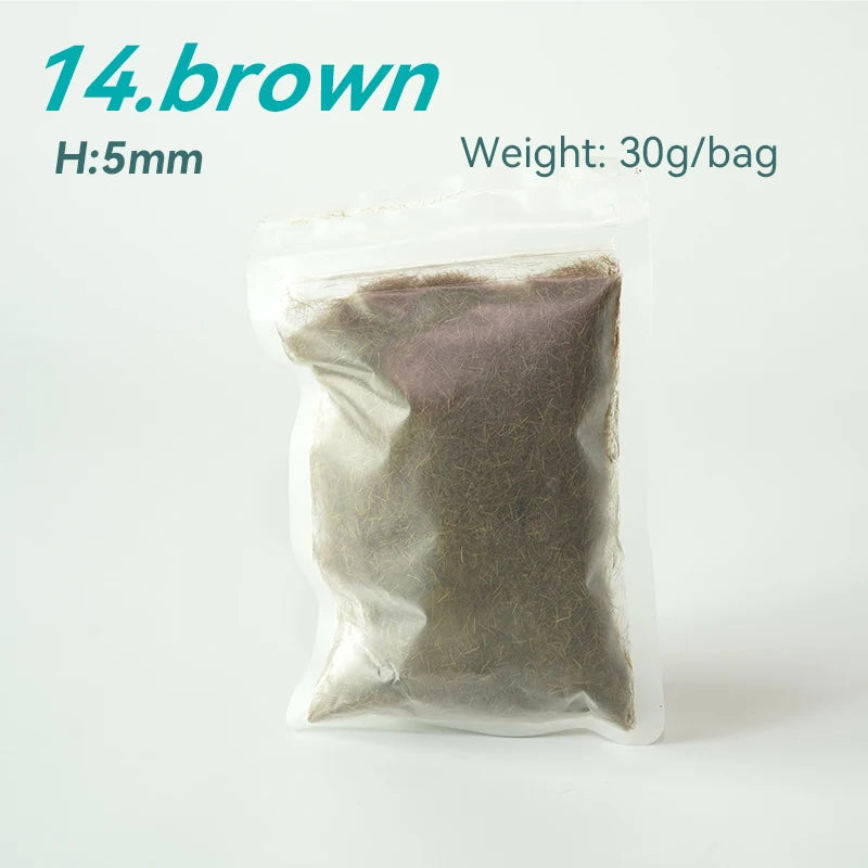 5 mm Mini Statischgras-Flockpulver für Dioramen, Modellbau & Miniaturlandschaften