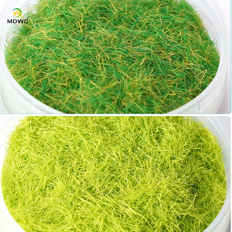 5 mm Mini Statischgras-Flockpulver für Dioramen, Modellbau & Miniaturlandschaften